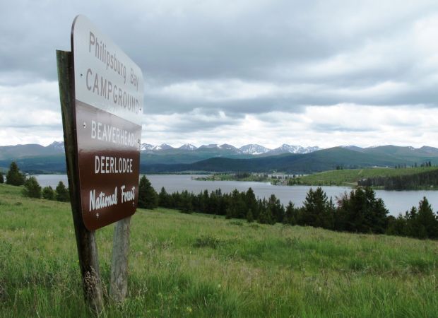 Go camping along the Pintler Scenic Route